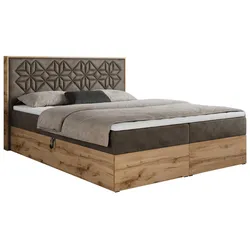 BOXBETT NESSI - 140/200 Braun Velvet - H3