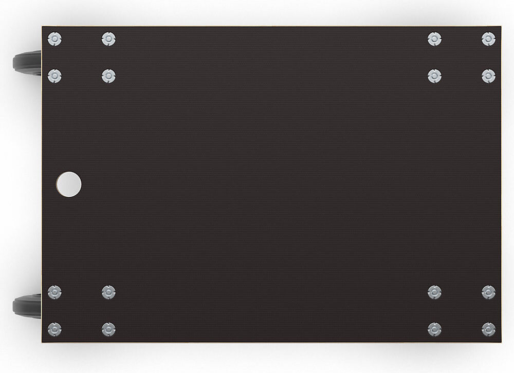 Transportroller MaxiGRIP, rechteckig, mit FSC®-Zertifizierung, LxBxH 780 x 590 x 265 mm, Tragfähigkeit 750 kg Wagner
