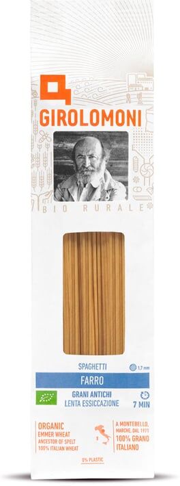 Girolomoni Espaguetes de Espelta Integral Orgânica 500g