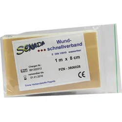 Senada Wundschnellverband 100x8 Wasserfest 1 ST