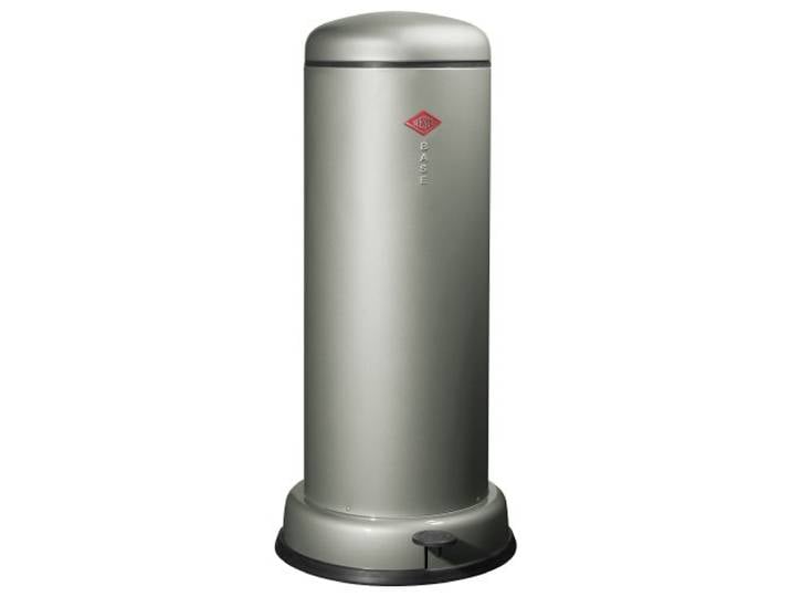 Wesco 135 731-03 Abfallsammler Big Baseboy 30 l neusilber