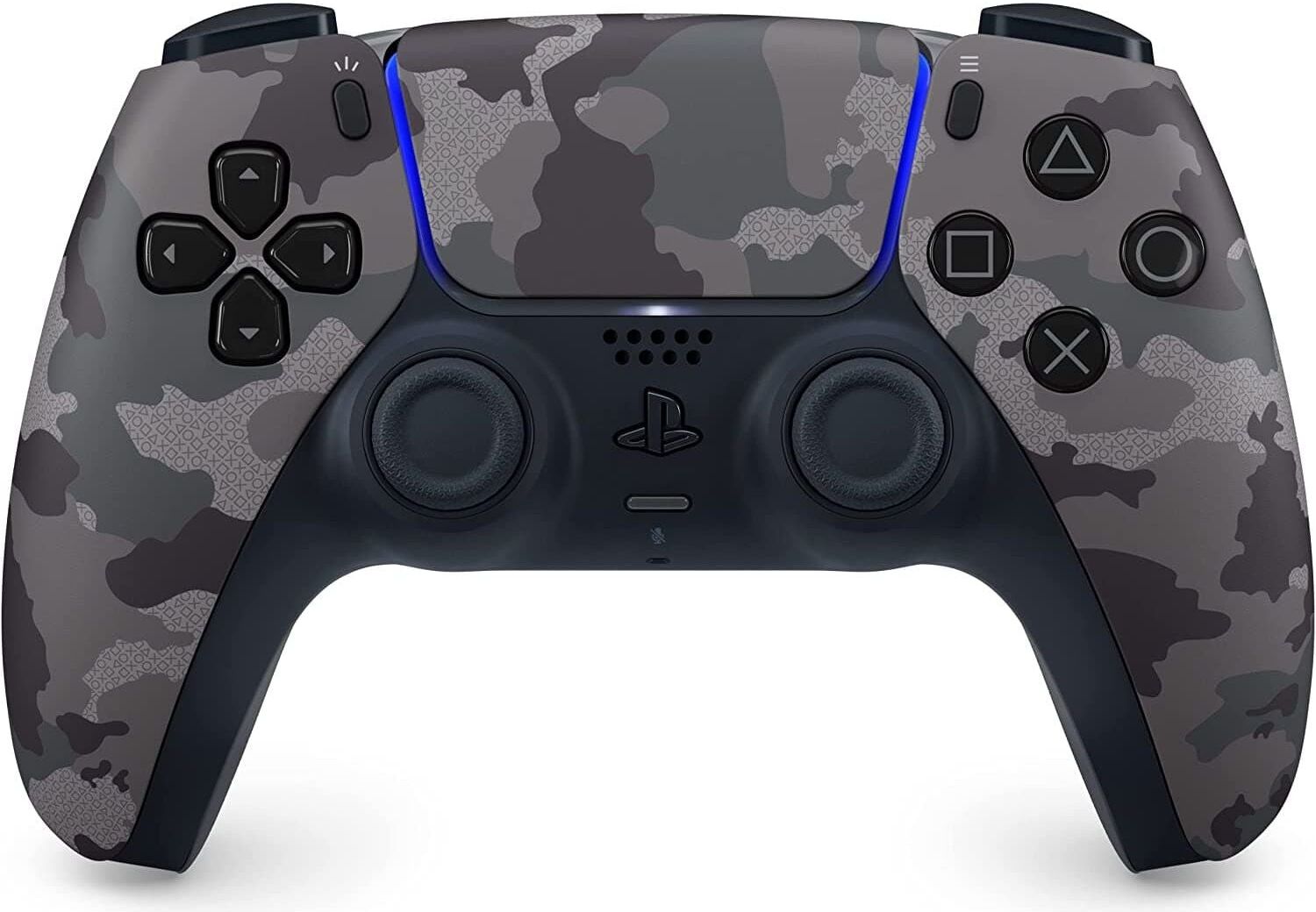 PlayStation Sony Dual Sense PS5 Wireless Controller - Grey Camo, New