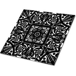 FLIESENAUFKLEBER 9 Stück 30x30 cm selbstklebend Nahöstliches Retro-Muster