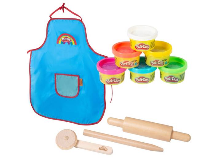 SPIELSET KNETE roba x Play-Doh mit Schürze
