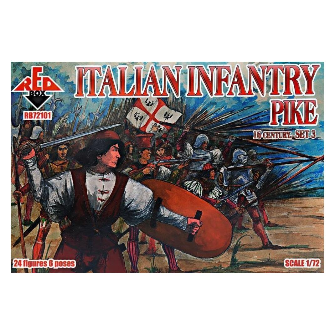 Red Box Italian infantry(Pike),16th century,set3 (RB72101)