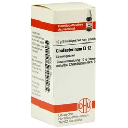 Cholesterinum D 12 Globuli 10 g