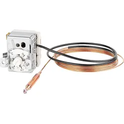 Einbauthermostat JUMO heatTherm STW 602031/21 für 70 bis 130 °C bei 230 V AC und 16 A
