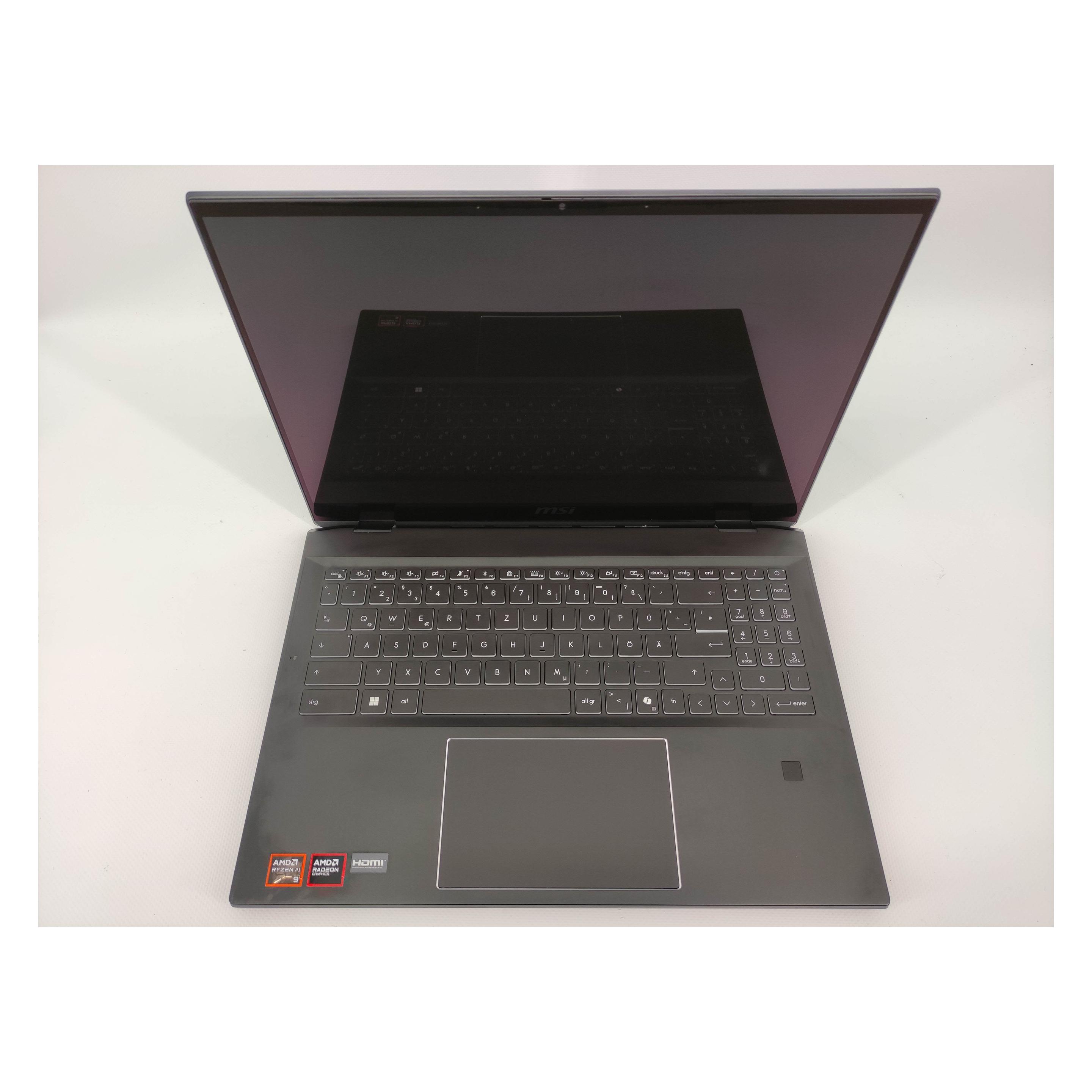 MSI Summit A16 AI+ A3HMTG-035 R9 32 W11H (16", 1000 GB, 32 GB, DE, AMD Ryzen AI 9 365) (00159K-035)