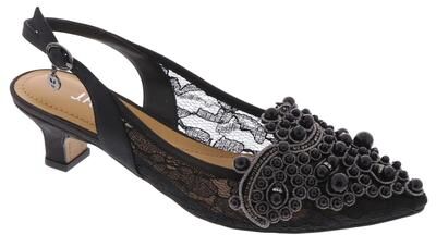 J. Renee Strovanni - Womens 6.5 Black Pump Medium