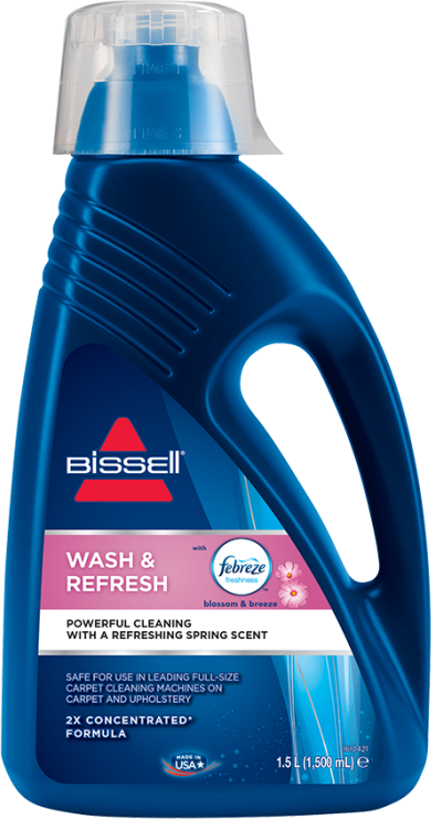 bissell 1078n Detergente Wash & Refresh - Febreze Per Tappezzeria E Moquette 1,5 Litri - 1078n