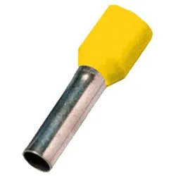 Intercable Aderendhülse ICIAE612 isoliert 6qmm 12mm gelb