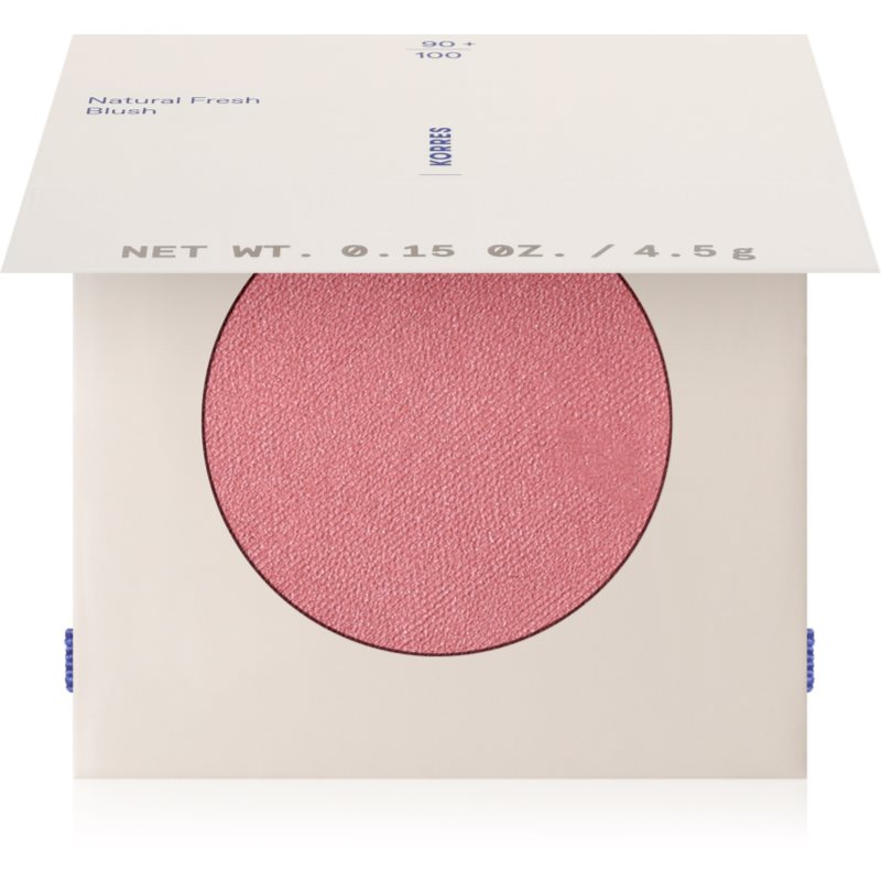 Korres Natural Fresh Blush compact blush shade Dusty Rose 4.5 g