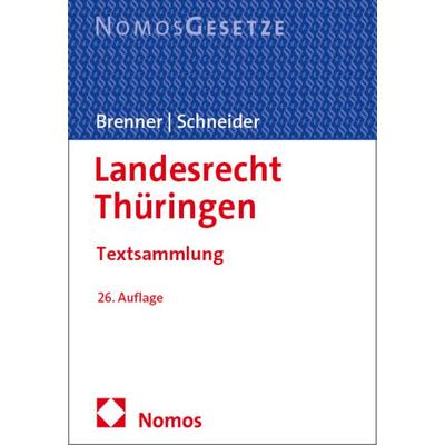 Landesrecht Thüringen, Taschenbuch von , Nomos, 978-3-7560-1972-4