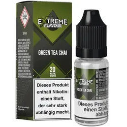 Extreme Flavour Grüner Tee Chai NicSalt Liquid 10ml / 20mg