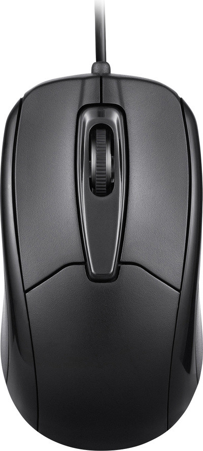 Perixx PERIMICE-209 P bedrade optische muis, zwart, 1000 dpi, 3 knoppen