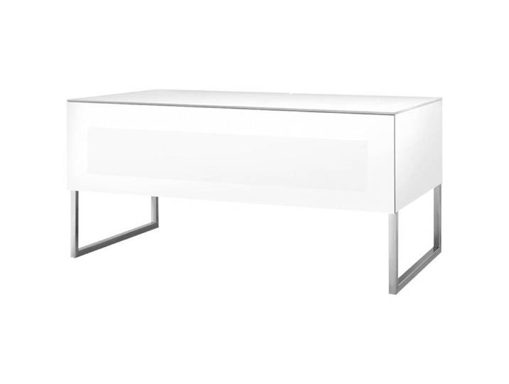 Meuble TV - Norstone - Khalm Blanc Version B - Contemporain - Rectangulaire - Mélamine