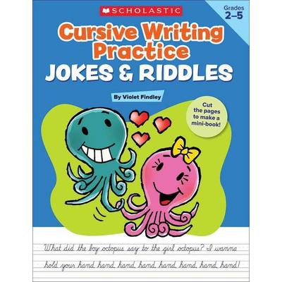 Cursive Writing Practice: Jokes & Riddles, Taschenbuch von Violet Findley, UK Books, 978-0-545-22752-0