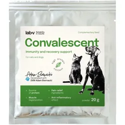 Lab-v Convalescent – Regeneration und Unterstützung des Immunsystems für Hunde und Katzen 20 g