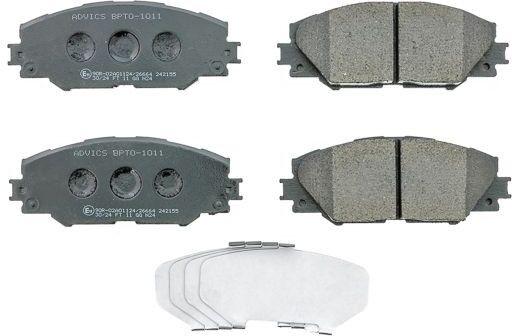 AISIN BPTO-1011 Plaquettes de frein