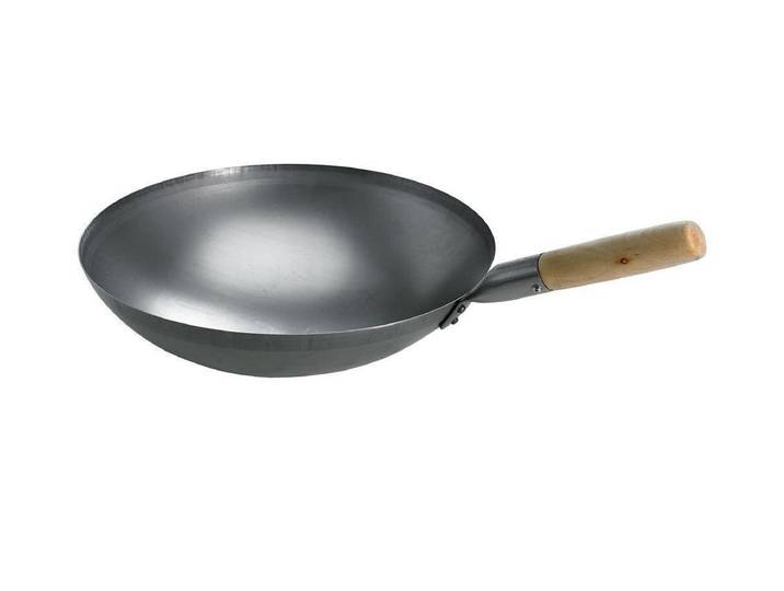 Wok Grill-Wok Ø 35 cm , grau, Ø:35cm, Pfannen, Wok