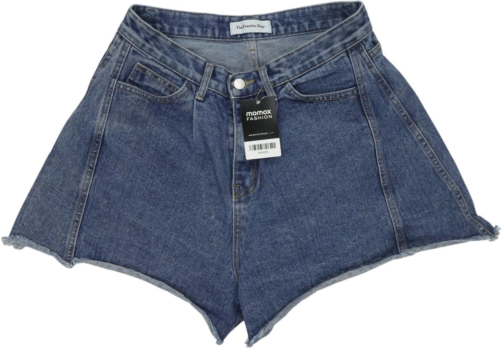 The Frankie Shop Damen Shorts, Blau, Gr. M, Baumwolle - Second Hand