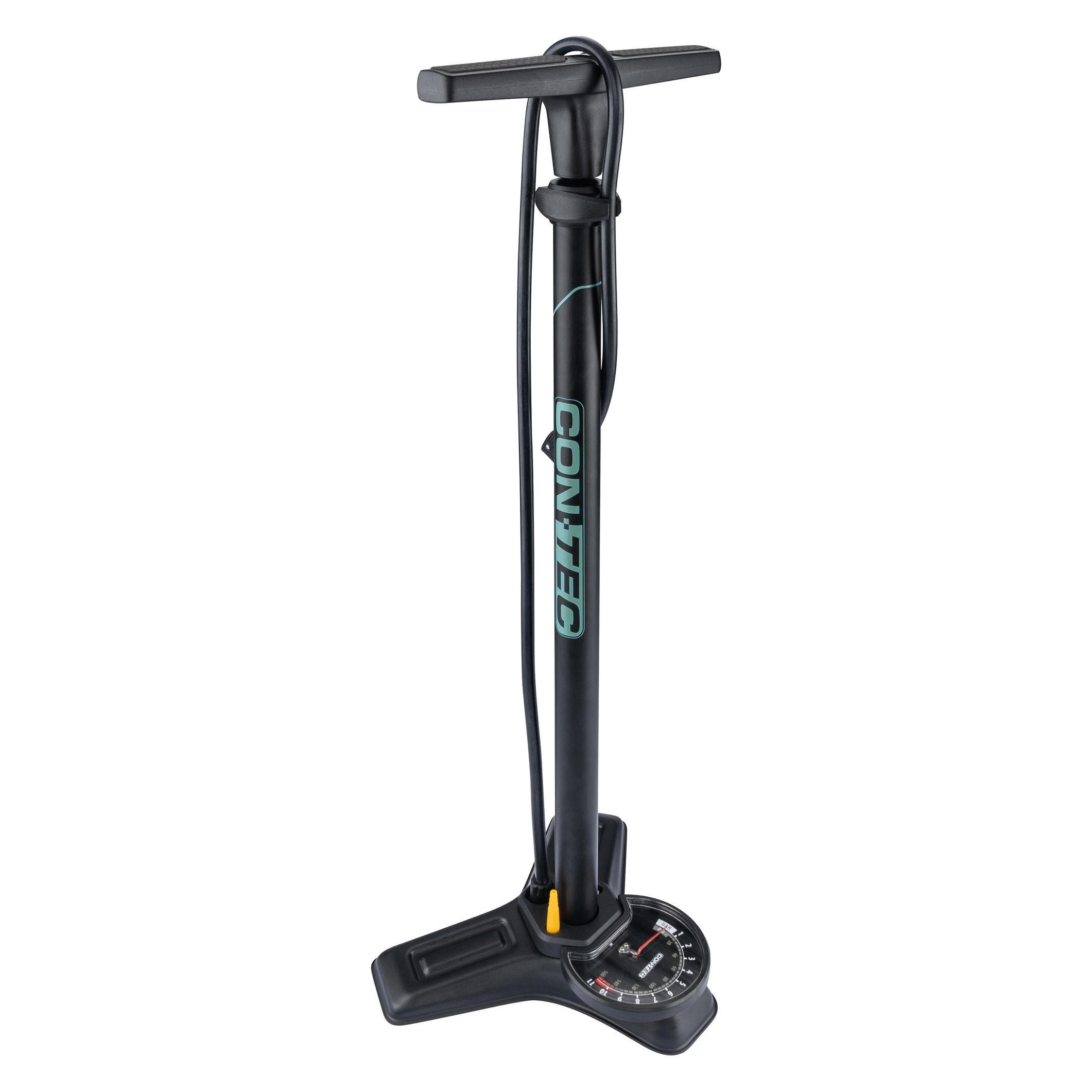 Contec Air Support Max gulvpumpe 11 bar sort/grøn (03310804)