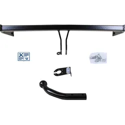 Oris Anhängerkupplung starr inkl. TowTec E-Satz 13polig universal - VW NEW BEETLE Cabriolet