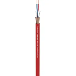 Mikrofonkabel Club Series MKII; 2 x 0,34 mm2; PVC Ø 6,50 mm; rot