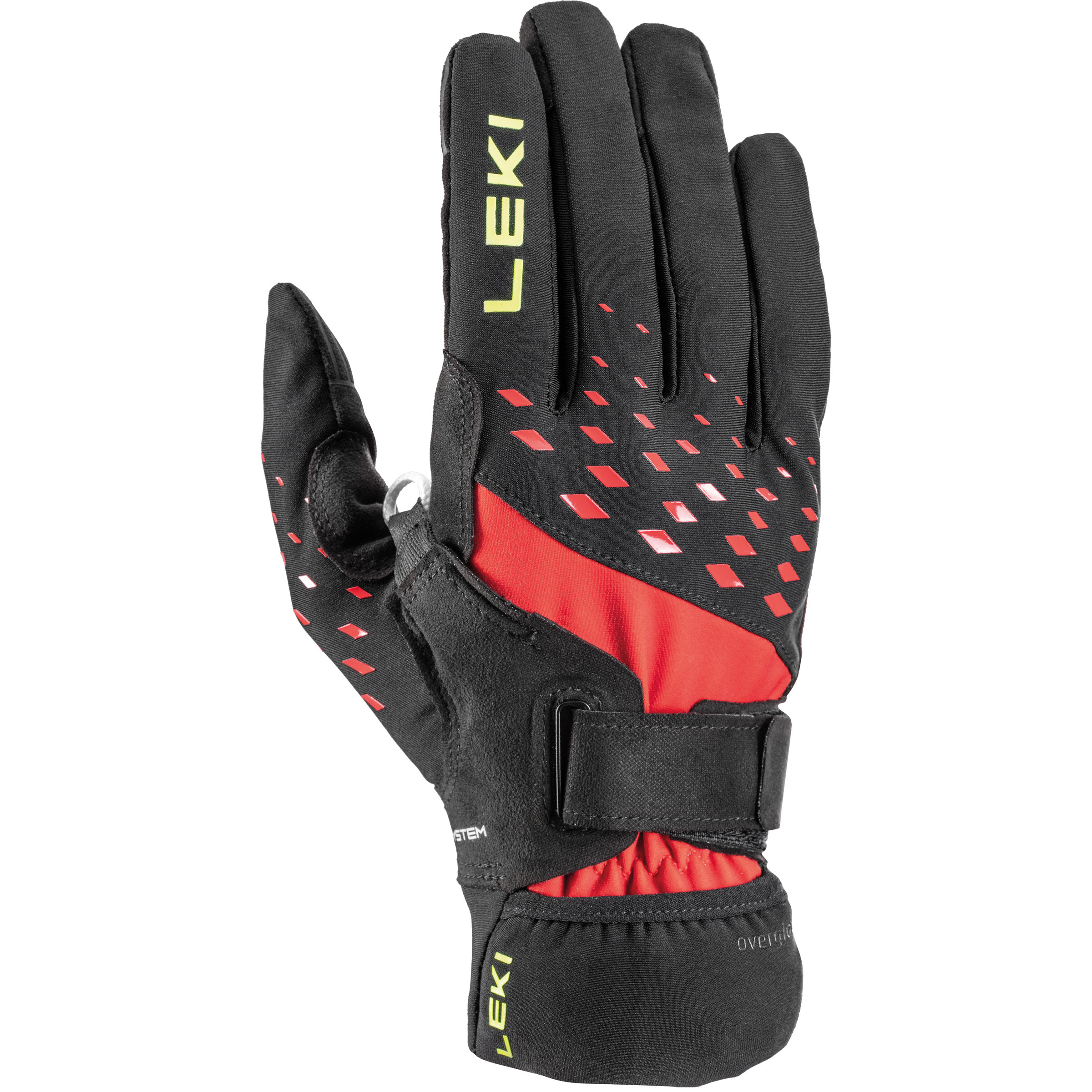 Leki Ultra Trail Storm Shark Fingerhandschuhe schwarz Größe 6 Trailrunning Wasserabweisend Wasserabweisend