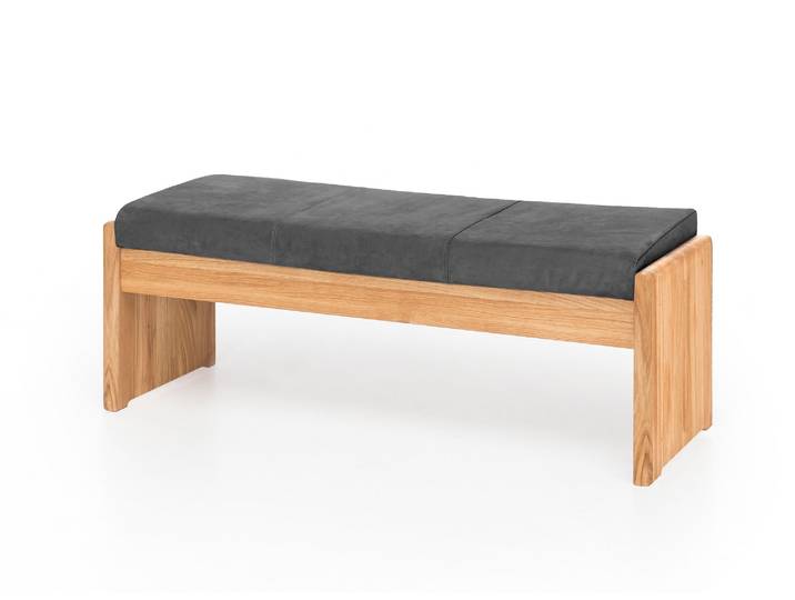 SCOTT Sitzbank / Truhenbank, Material Massivholz / Bezug