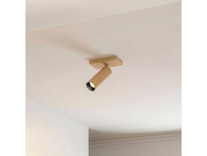 Spot pour plafond Brinja Slim, à 1 lampe, café, GU10 MR11 - Arcchio - Couloir - Moderne - Aluminium - À ampoule unique