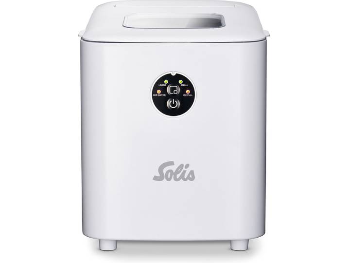 Solis Ice Cube Express Ijsblokjesmachine 1 Liter - 12kg Ijs in 24 Uur - Compacte Ijsblokjesmaker - Ijsblokjes in Verschillende Formaten - Zelf Reinigend - Makkelijk in Gebruik
