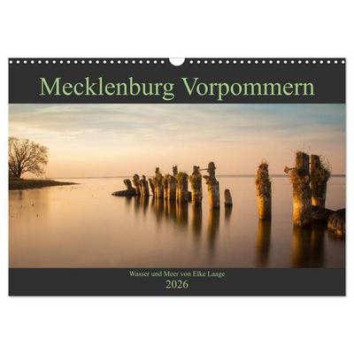 Mecklenburg Vorpommern - Wasser und Meer (Wandkalender 2026 DIN A3 quer), CALVENDO Monatskalender