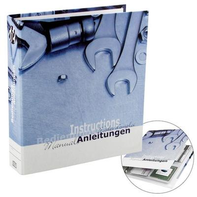 Ordner/ Ringbinder mit Einband nach Themen