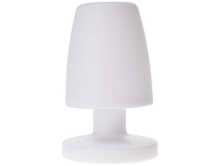 LED Außentischleuchte R57051101 Dora, 1.5 Watt LED, Akkubetrieb, Kunststoff weiß