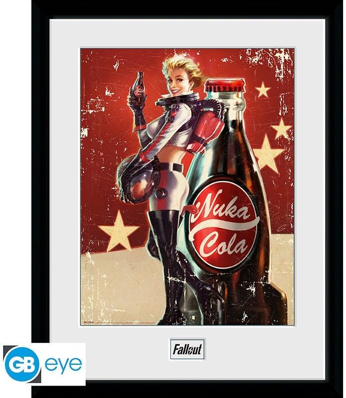 Fallout Nuka Cola - Kehystetty Juliste (30x40)