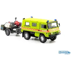 ACE Arwico Collectors Edition Feuerwehr Pinzgauer 710 Zweisimmen + Motorspritze 885551