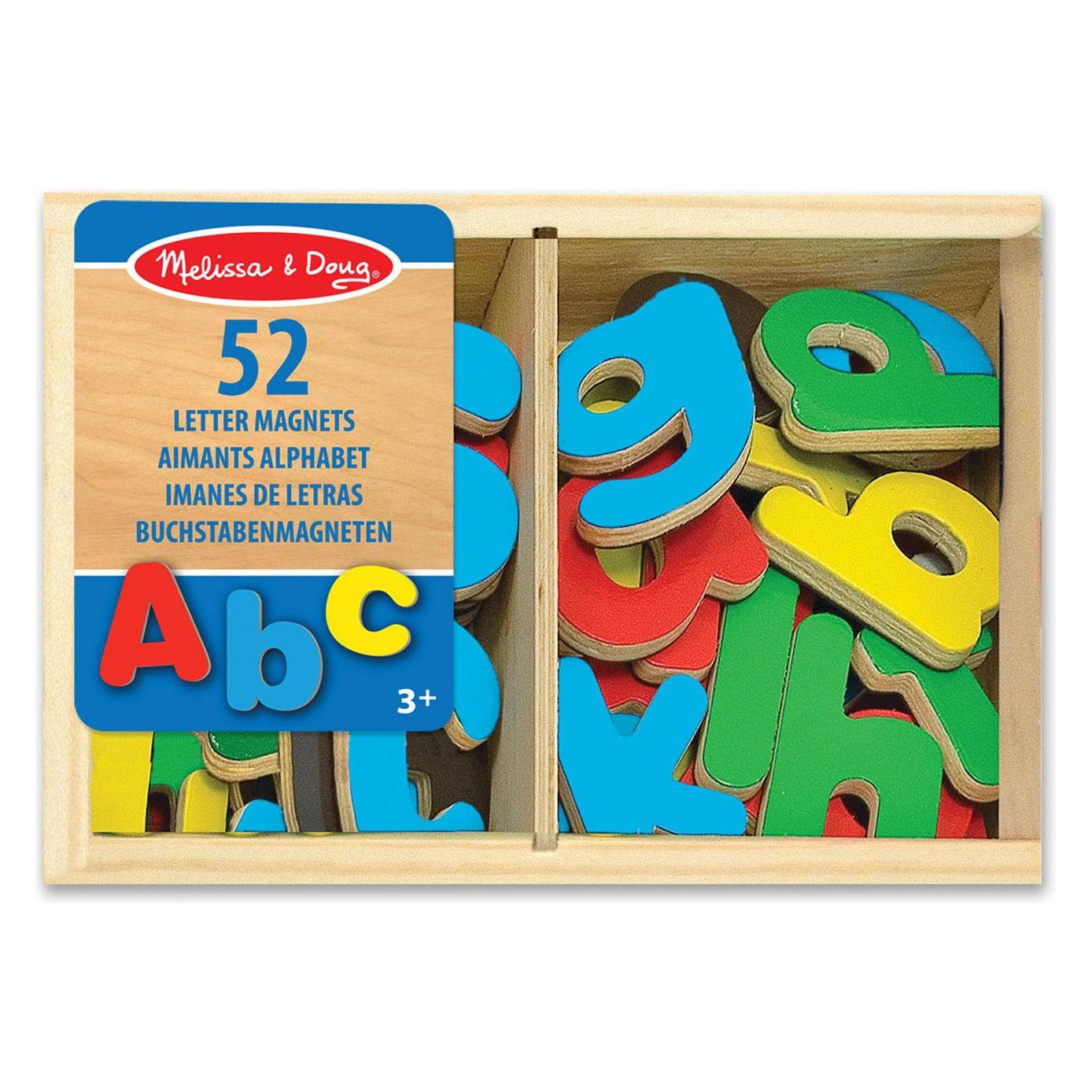 Melissa & Doug Magnetic Wooden Alphabet (6073153)