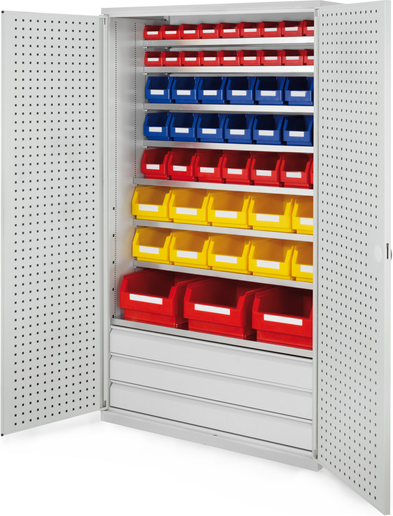 Kappes Grossraumschrank Mod. 21 Lochplattentüren (1780.08.3013)