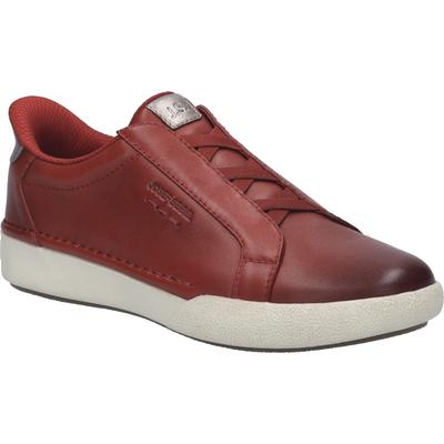 Sneaker JOSEF SEIBEL "Claire 33, hibiscus-kombi", Damen, Gr. 39, rot (hibiscus, kombi), Obermaterial: 100% Rindsleder Leather cow., Schuhe Sneaker