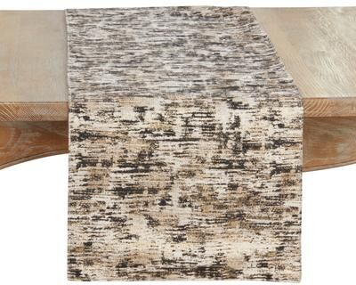 Saro Lifestyle "Textured Jacquard Table Runner - 16""x72"""