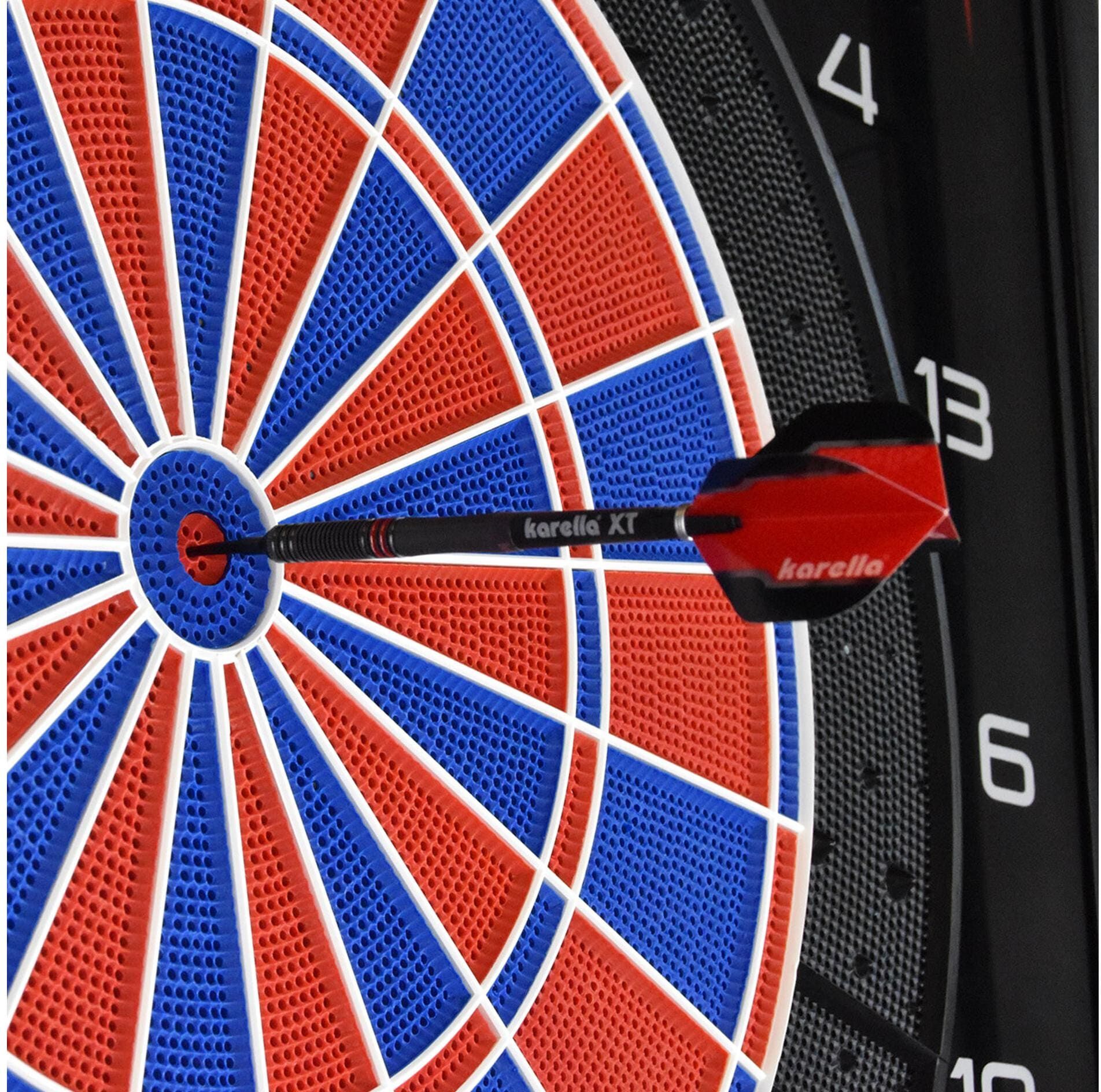Dartpfeil KARELLA "Softdart Fighter 18g, 3 Stück", schwarz, Pfeile, Kinder, Metall, Dartpfeil schwarz Einheitsgröße