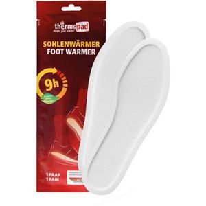 Thermopad Wärmepads Sohlenwärmer, Größe 38-39 (M), 8h Wärme, Einlegesohle, 10 Paar