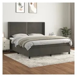 vidaXL, Boxspringbett, Inlenar (Flach mit Nägeln) (160 x 200 cm)