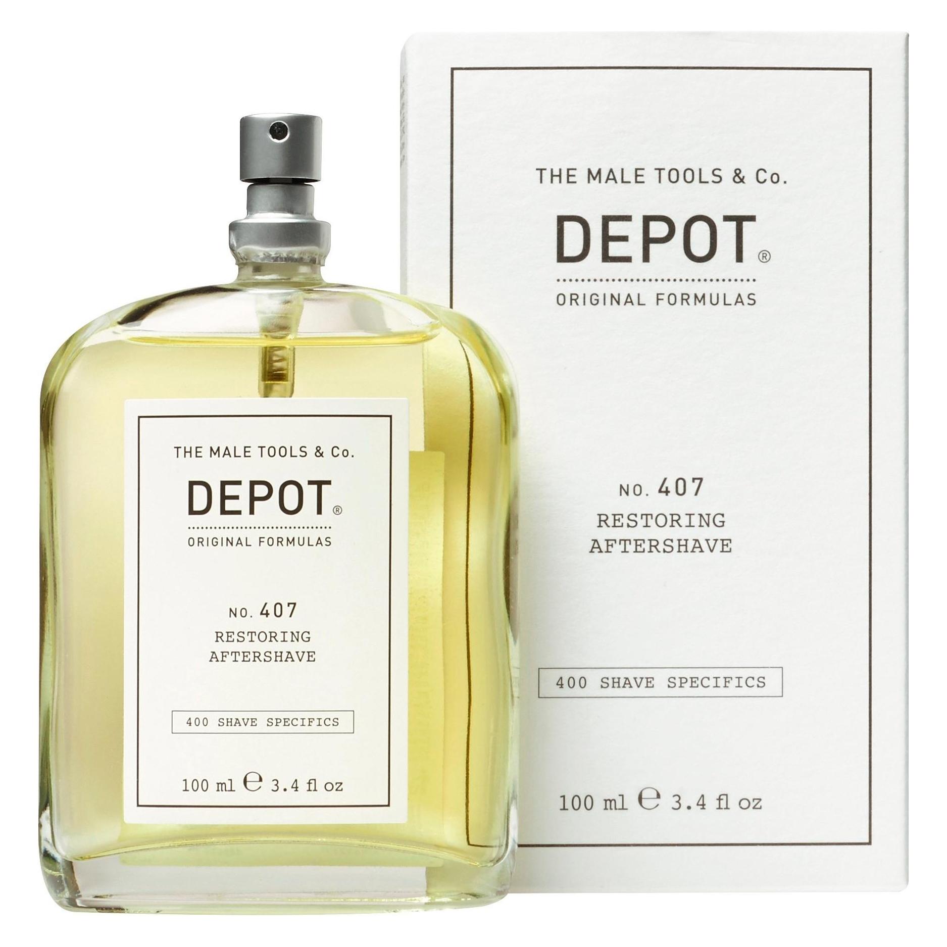 Depot - No. 407 Restoring Aftershave 100 ml (Aftershave Lotion, 100 ml) (D407)