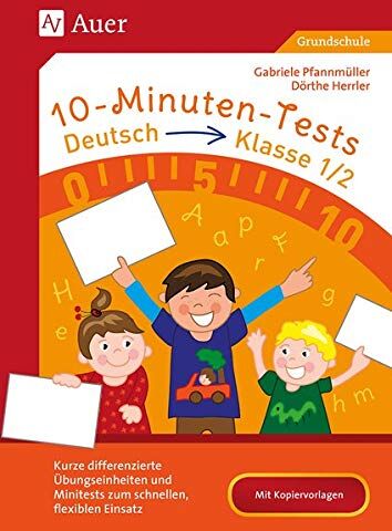 Dörthe Herrler - 10-Minuten-Tests Deutsch - Klasse 1/2: Kurze differenzierte Übungseinheiten und Minitests zum schnellen, flexiblen Einsatz (10-Minuten-Tests Grundschule) - Preis vom 01.10.2026 17:08:56 h