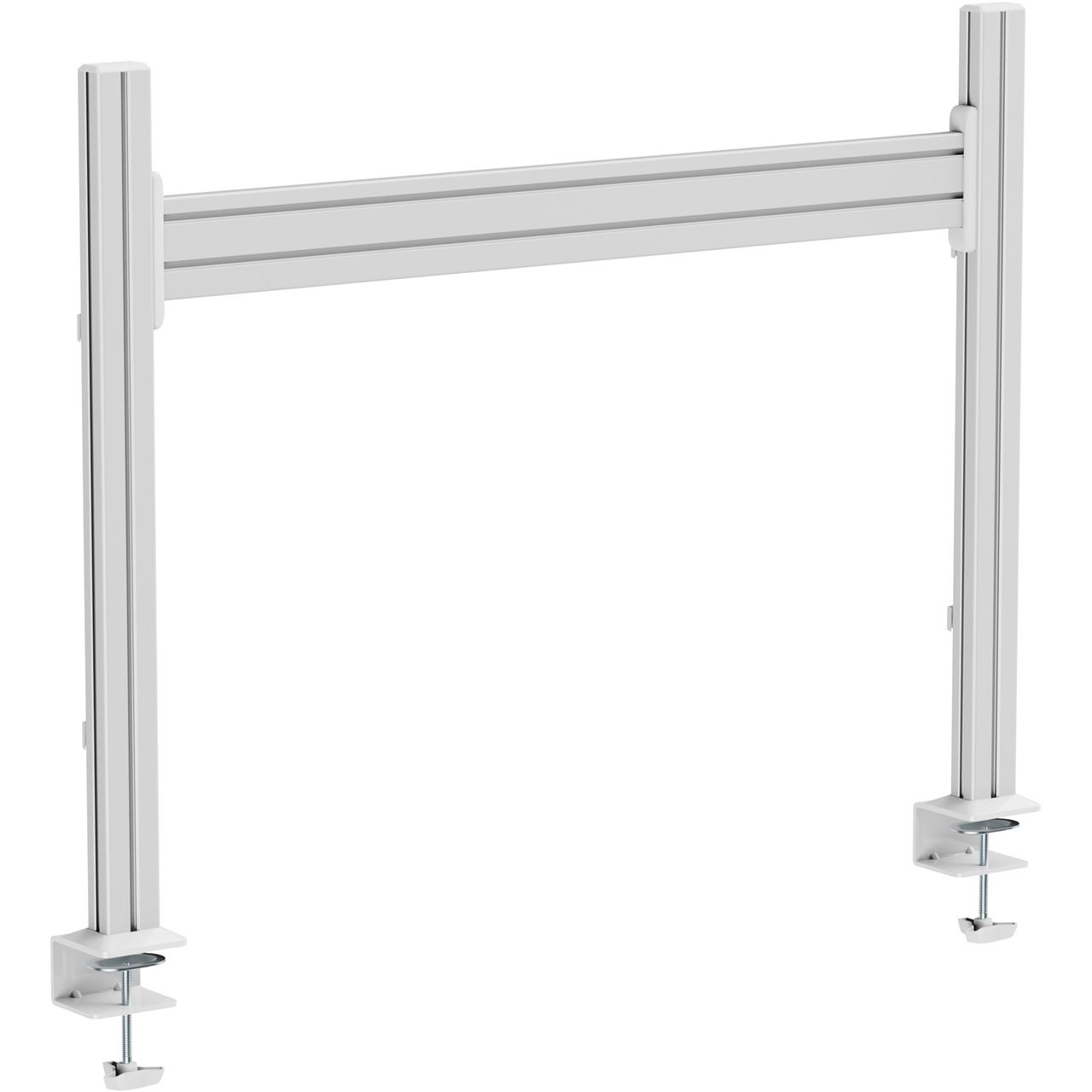 InLine Slatwall Tischhalterung, Panel Aluminium 1m inkl. 2 Stützen 0,86m