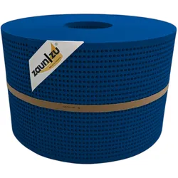 zaun zu® Sichtschutzstreifen PP Premium Gelocht 30 Prozent Streifen Enzianblau 50m
