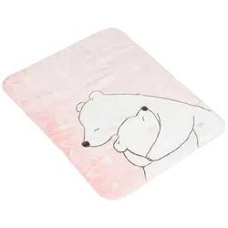 Cangaroo, Babydecke, Weiches Süsses Umarmungen Rosa Wiegedecke (110 x 80 cm)
