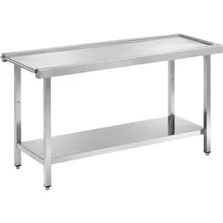 EURAST - Ein- und ausgangstisch dome glatt und mitte - 600x600x850 mm - 16660ECS